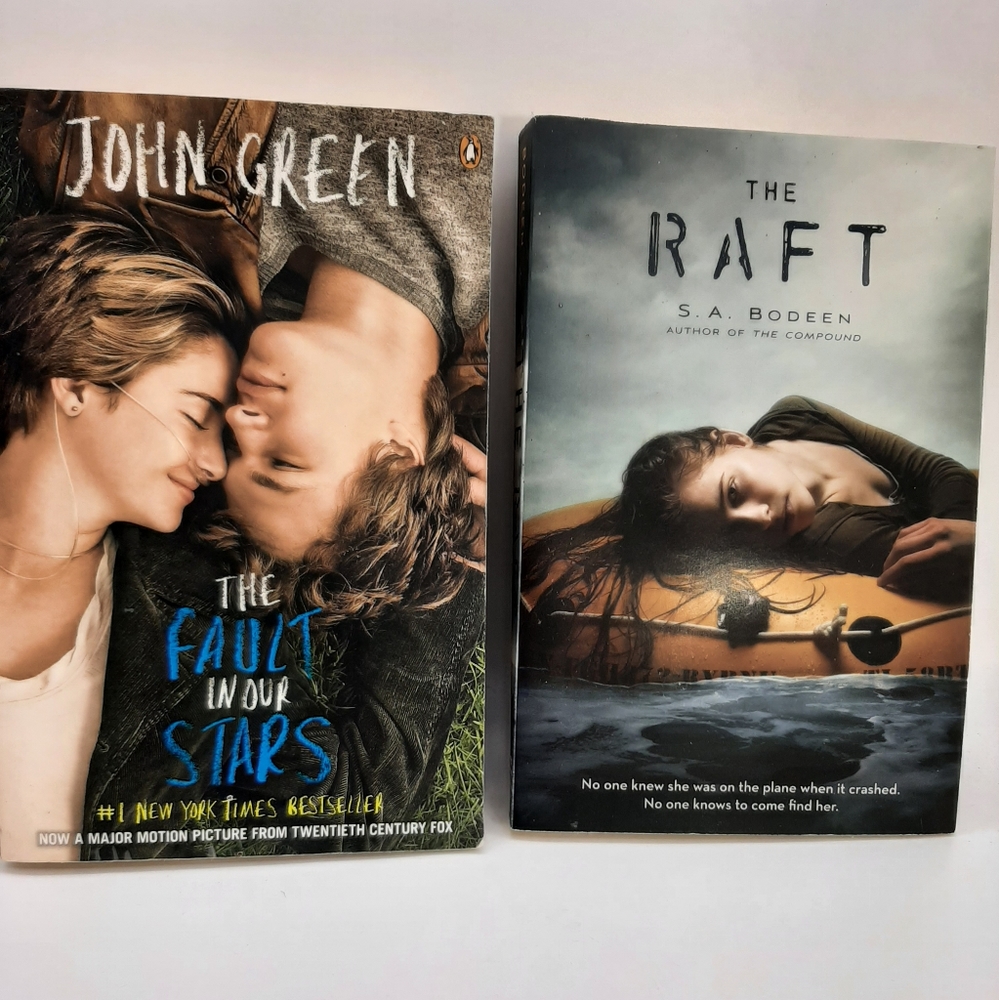 Lot of 2 Paperback Books Best Seller Teen Young Adult Survival Strength